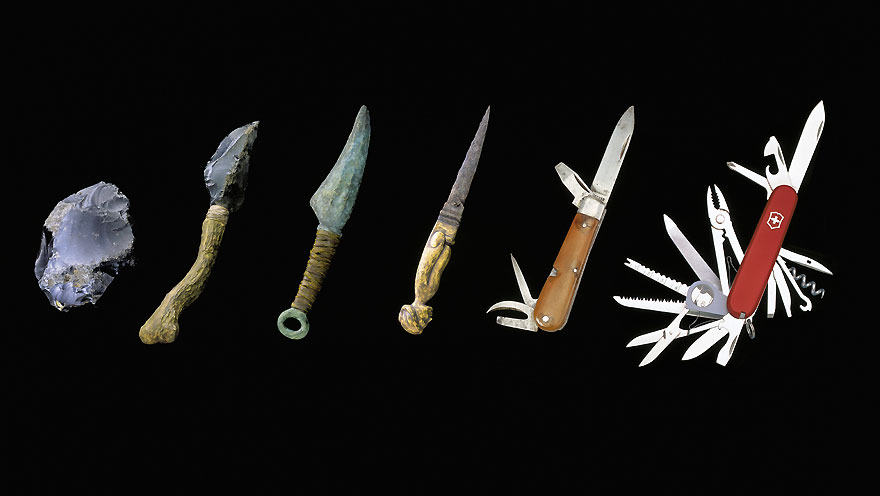 evolution of the knife